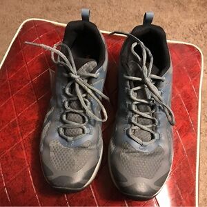 Merrell Women's J034434 Hiking Trail Running Shoes Blue Size 10 Vibram Sole